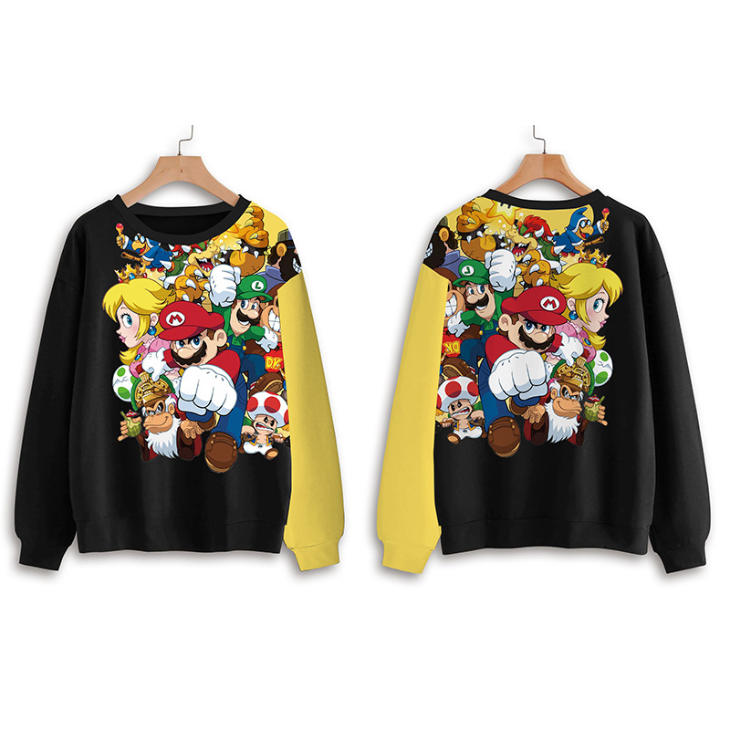 Super Mario anime hoodie