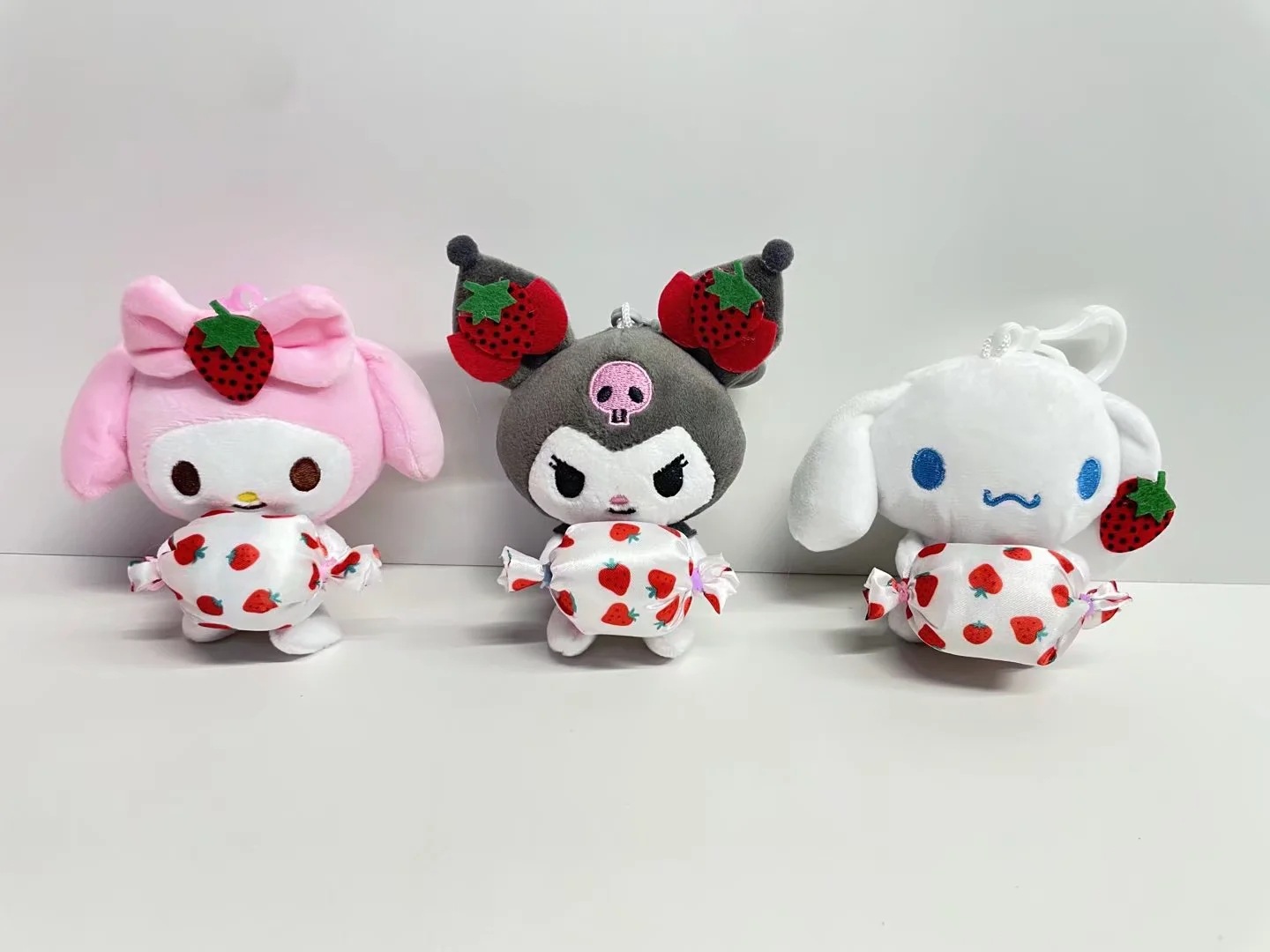Kuromi anime Plush toy 10cm 3pcs a set