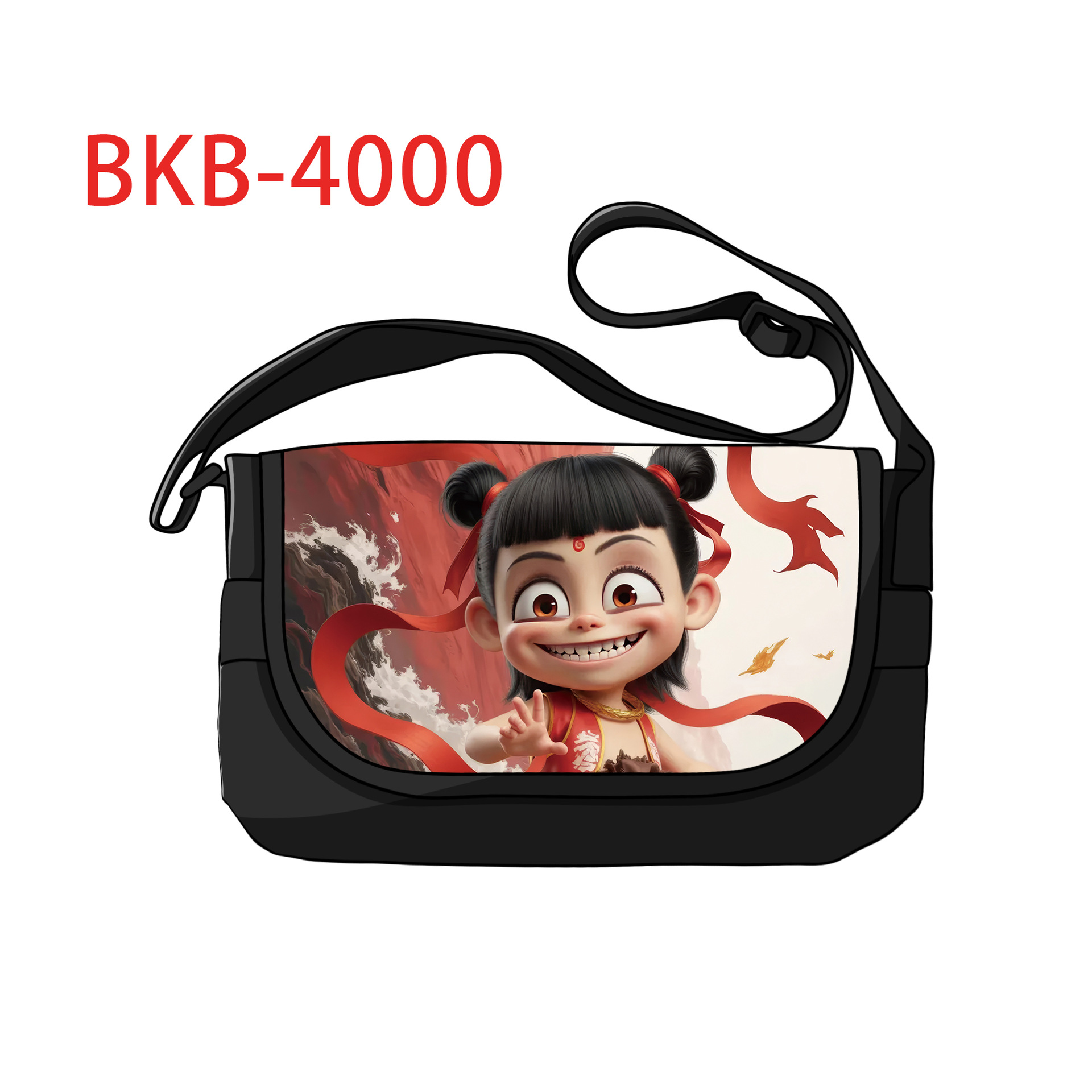 Ne zha anime messenger bag 35*20cm