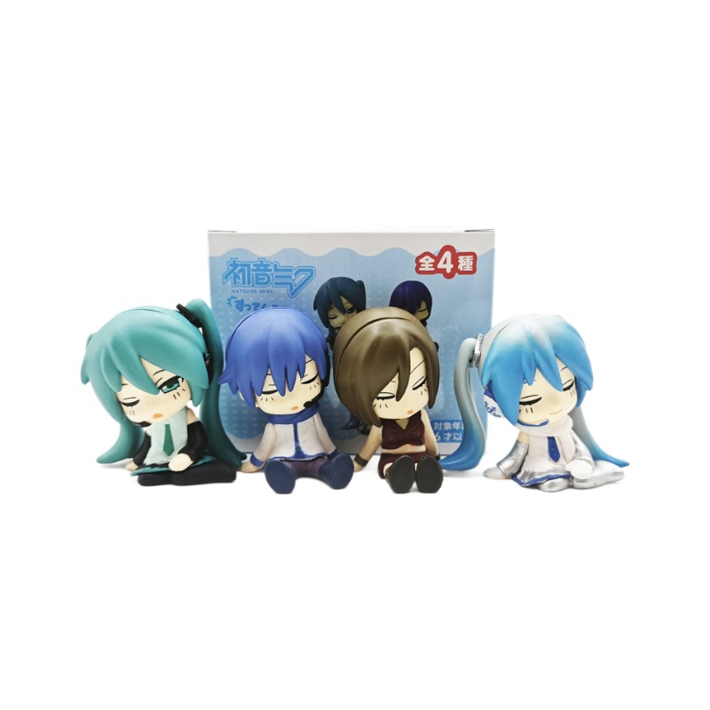 Hatsune Miku anime figure 5cm 4pcs a set