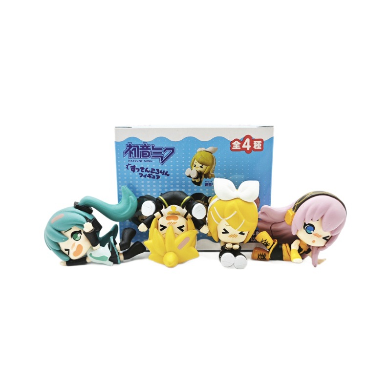 Hatsune Miku anime figure 4cm 4pcs a set