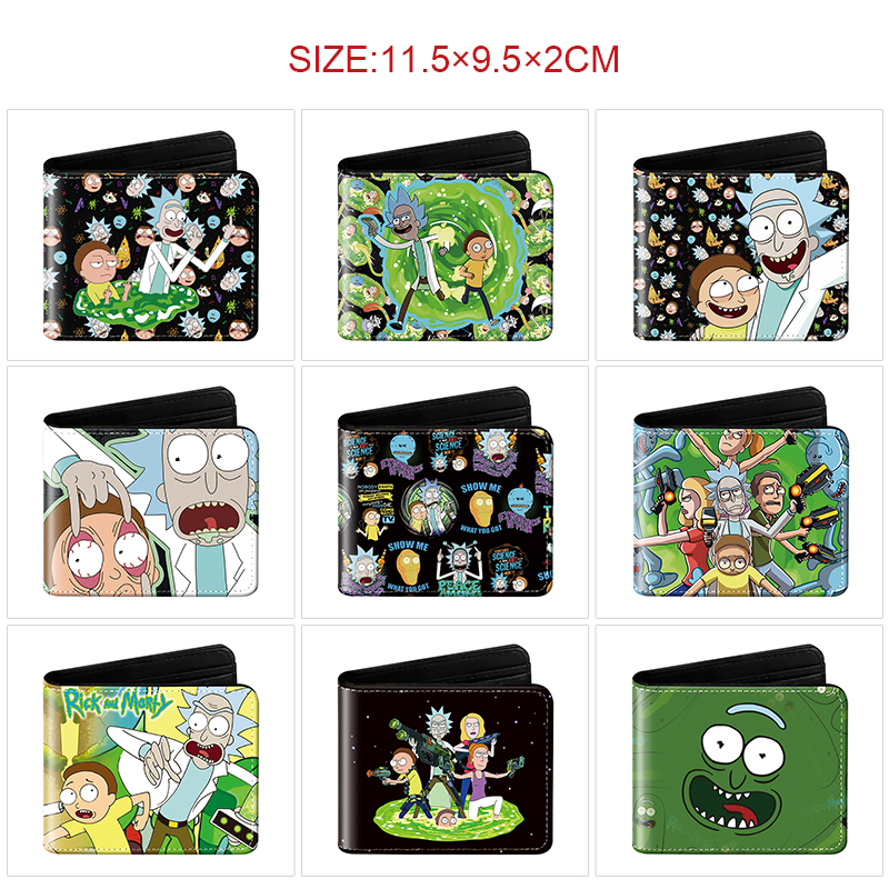 Rick and Morty anime wallet