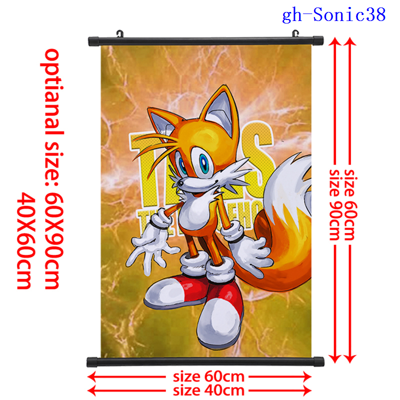 Sonic anime wallscroll 60*90cm