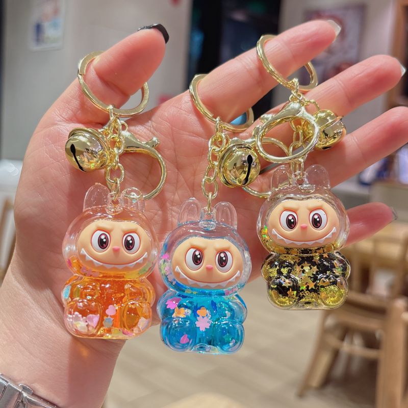 Labubu anime keychain