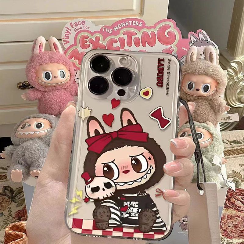 Labubu anime mobile phone shell (iphone11- iphone16promax)