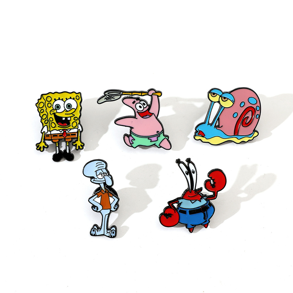 SpongeBob anime pin