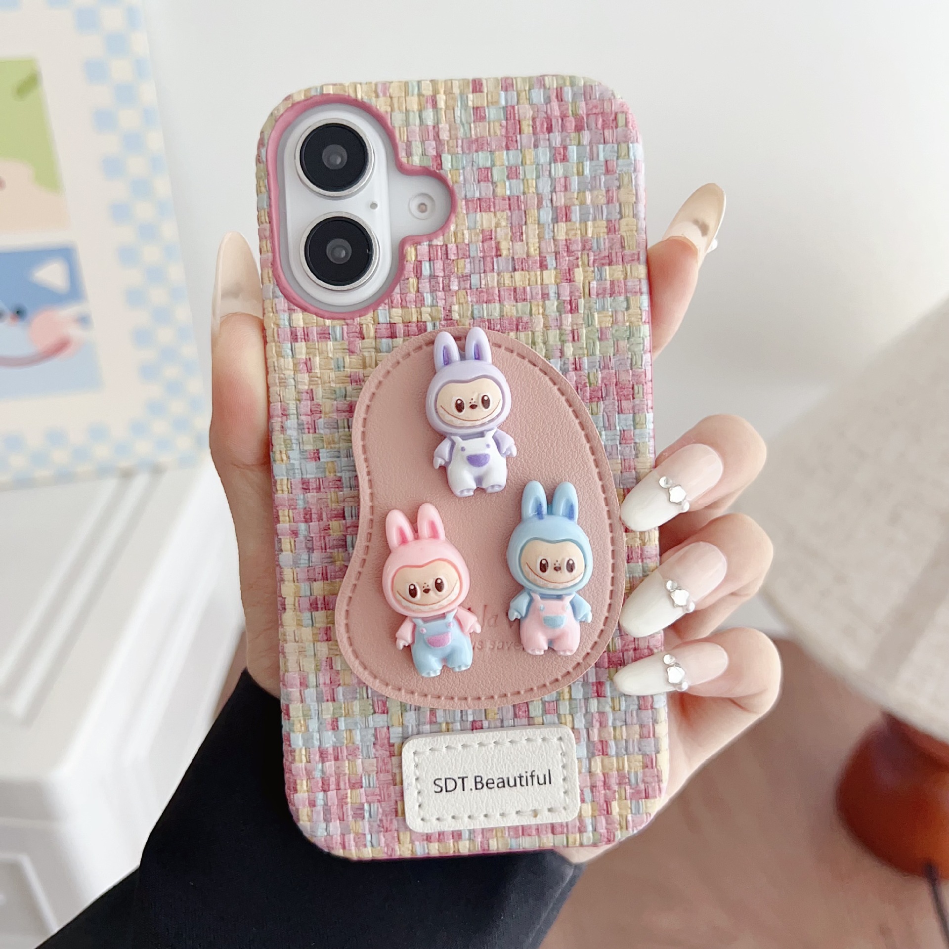 Labubu anime mobile phone shell (iphone11- iphone16promax)