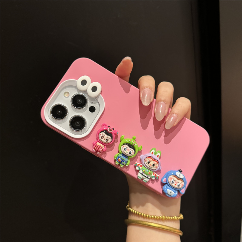 Labubu anime mobile phone shell (iphone11- iphone16promax)