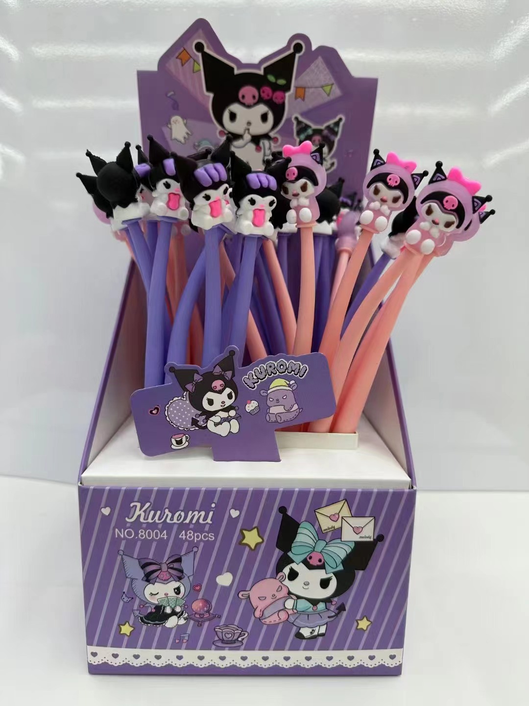 Kuromi anime neutral pen 48 pcs a set