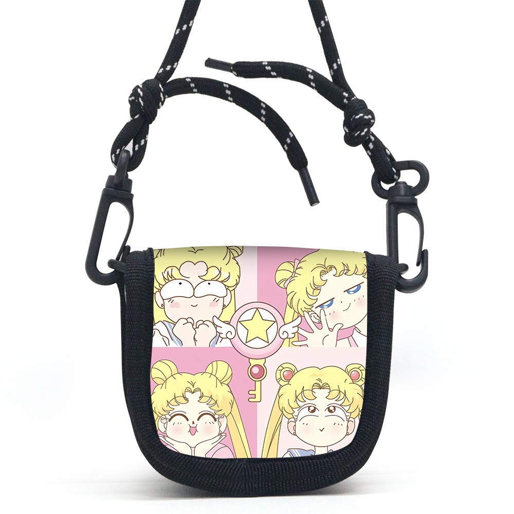 Sailor Moon Crystal anime messenger bag 9*7.5*5cm