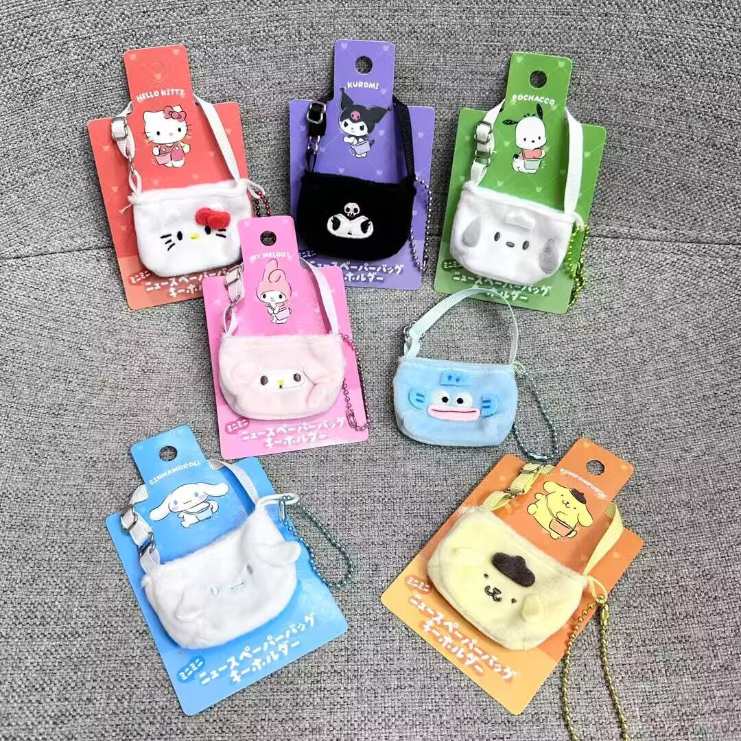 Kuromi anime shoulder bag 4cm 1pcs