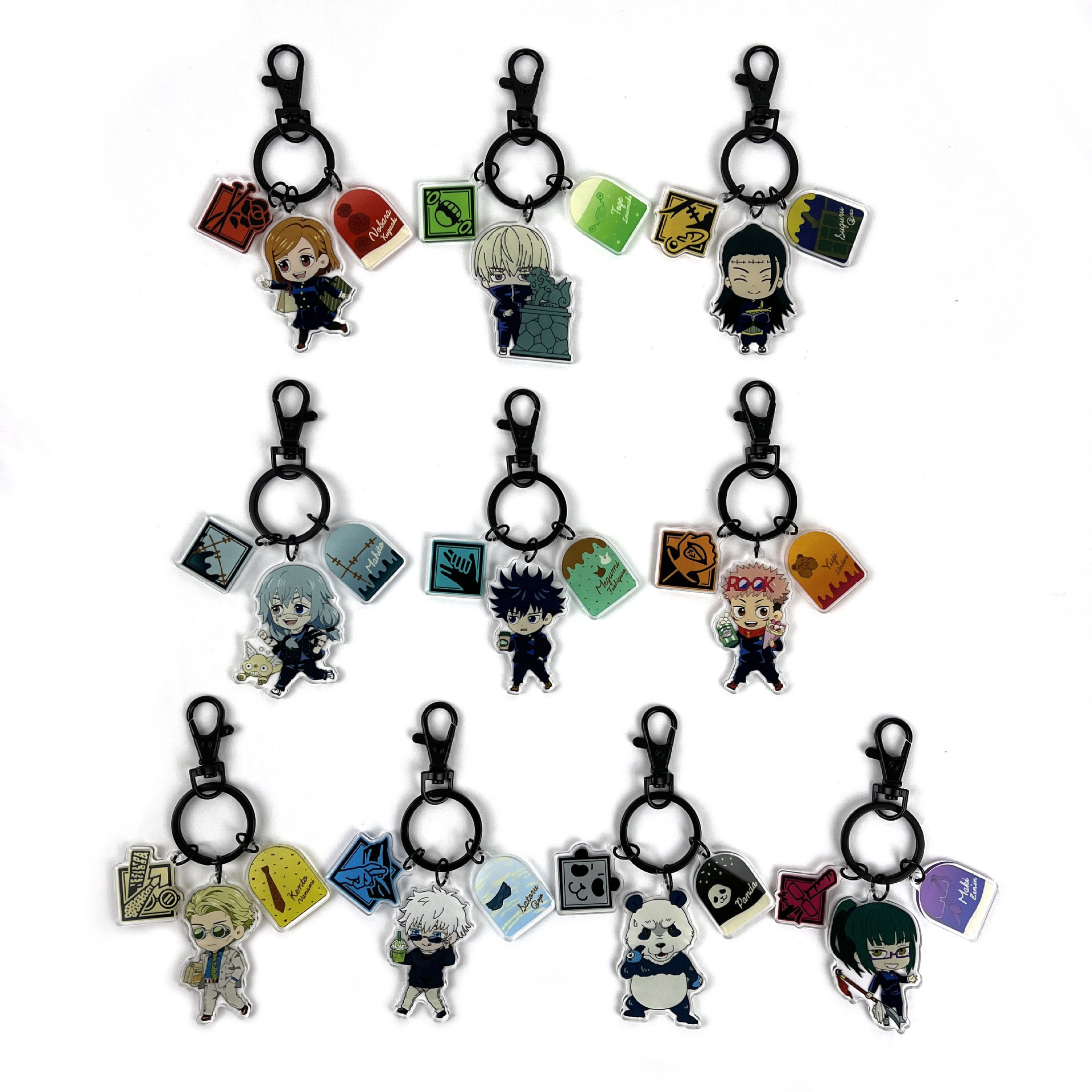 Jujutsu Kaisen anime keychain