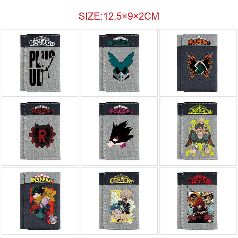 My Hero Academia anime wallet