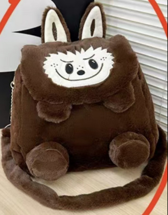 Labubu anime plush shoulder bag 32*27*11cm