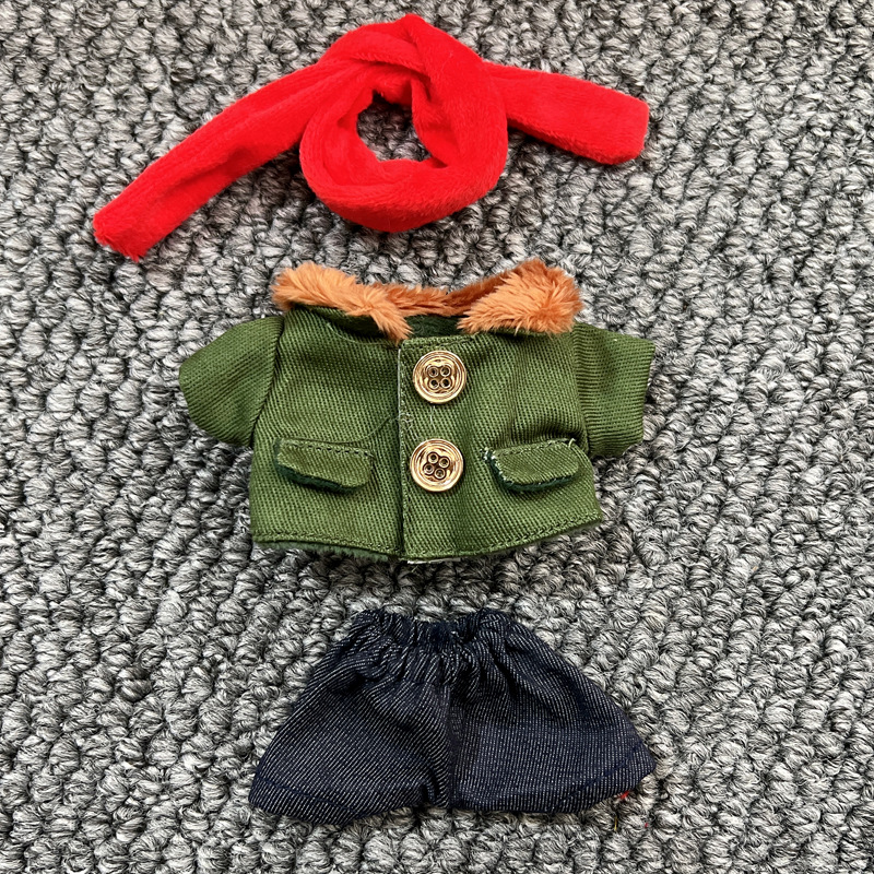 Labubu anime 17cm doll change clothes(excluding dolls)