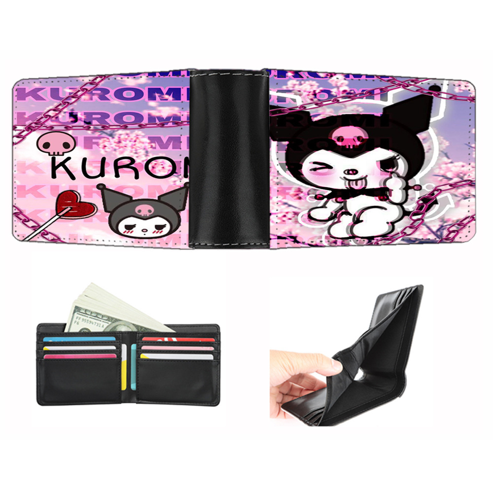 Kuromi anime wallet