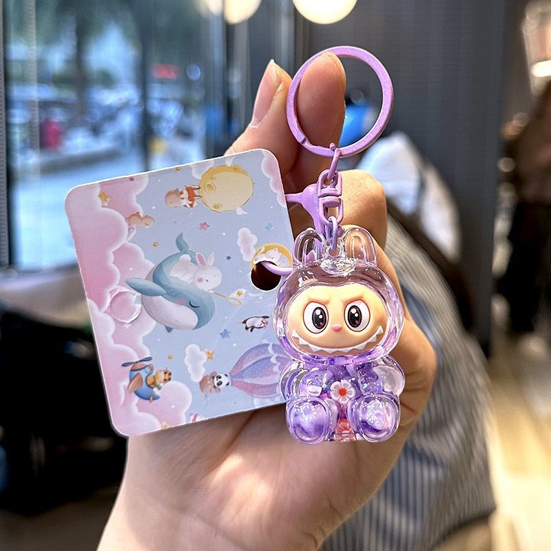 Labubu anime keychain