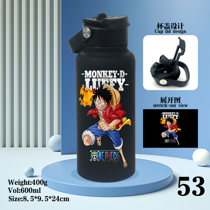 One Piece anime vacuum cup