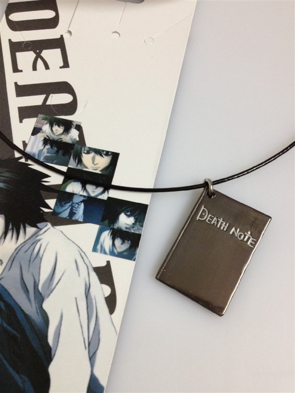 Death Note anime necklace