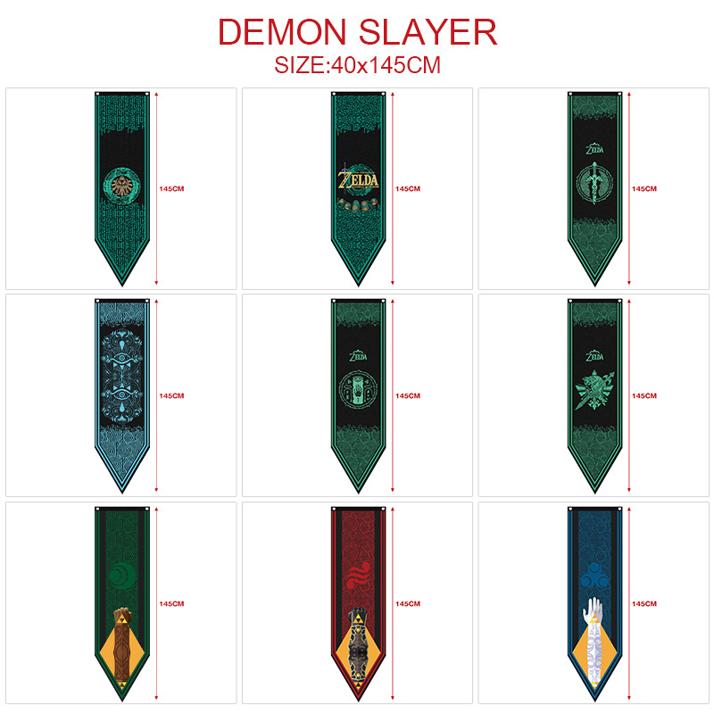 The Legend of Zelda anime flag 40*145cm