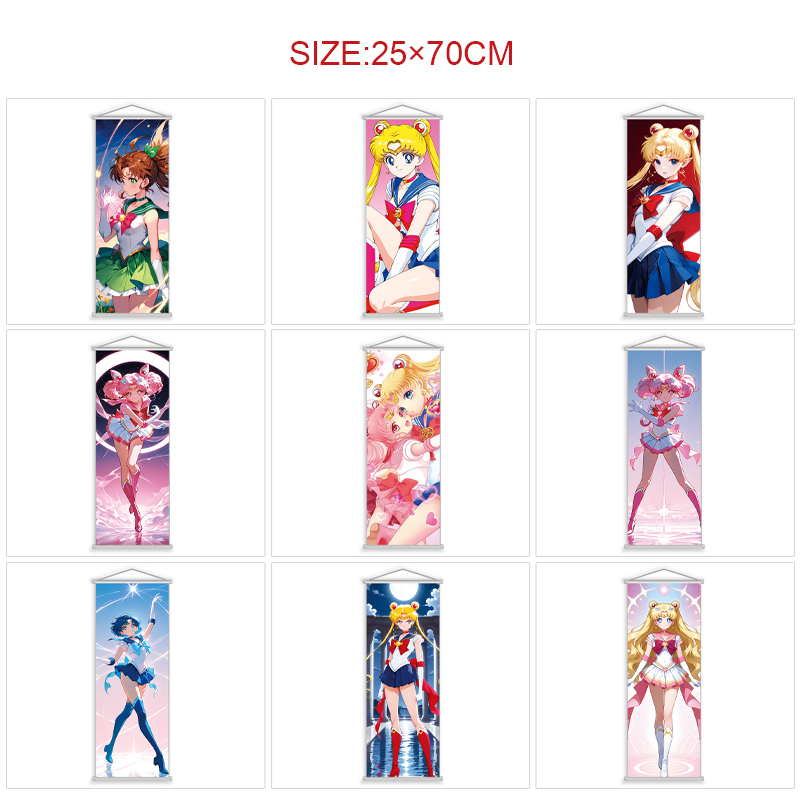 Sailor Moon Crystal anime wallscroll 25*70cm price for 5 pcs
