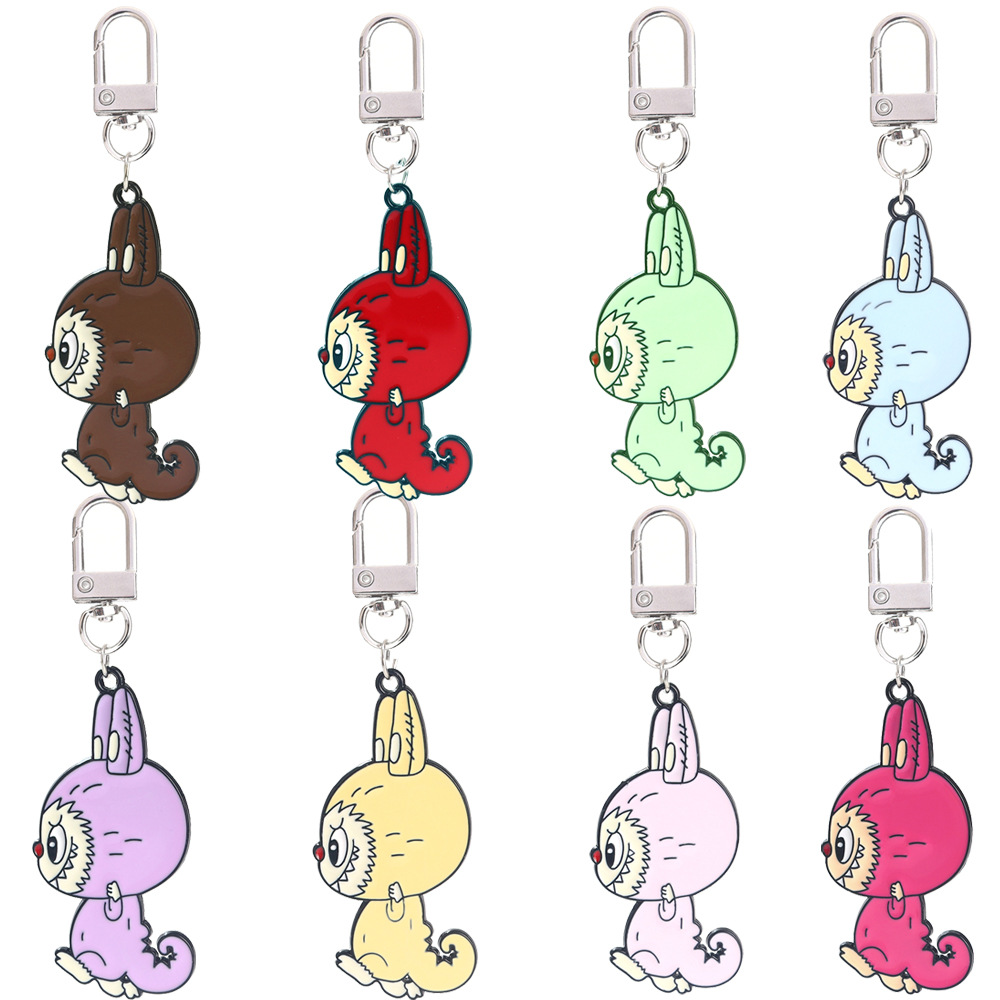 Labubu anime keychain