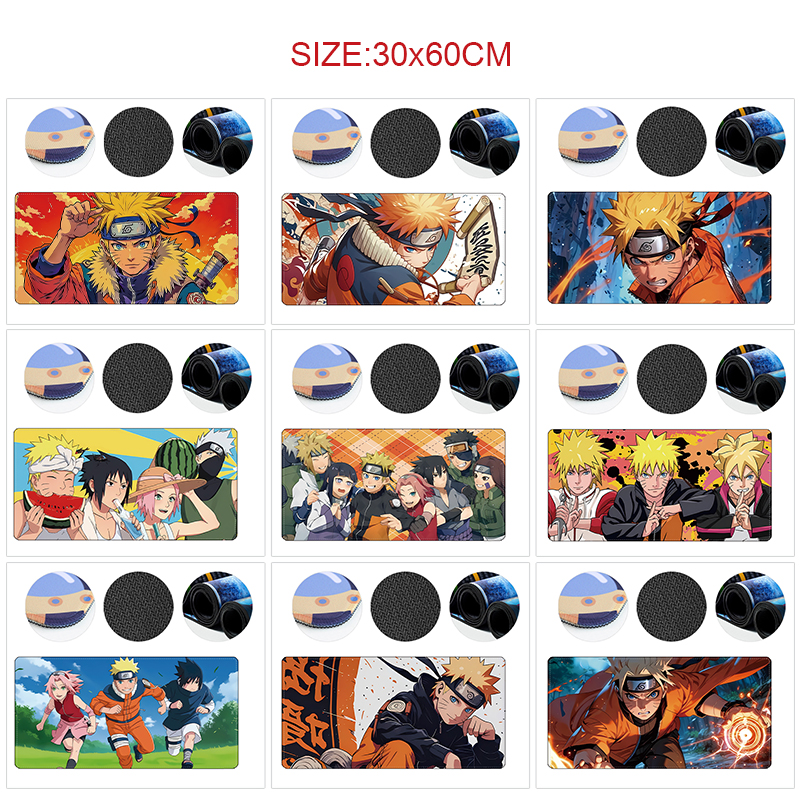Naruto anime Mouse pad 60*30cm