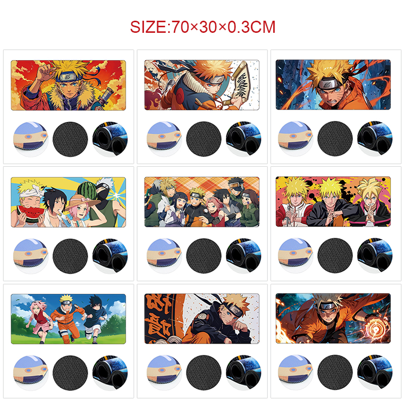 Naruto anime Mouse pad 70*30cm