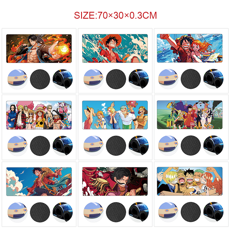 One Piece anime Mouse pad 70*30cm