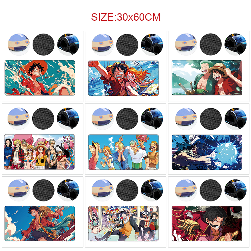 One Piece anime Mouse pad 60*30cm