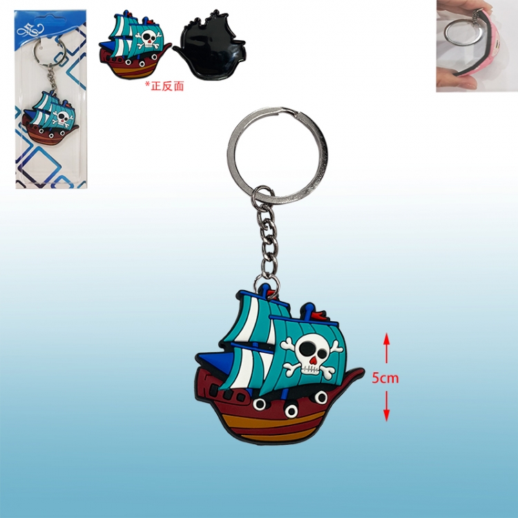 One Piece anime keychain