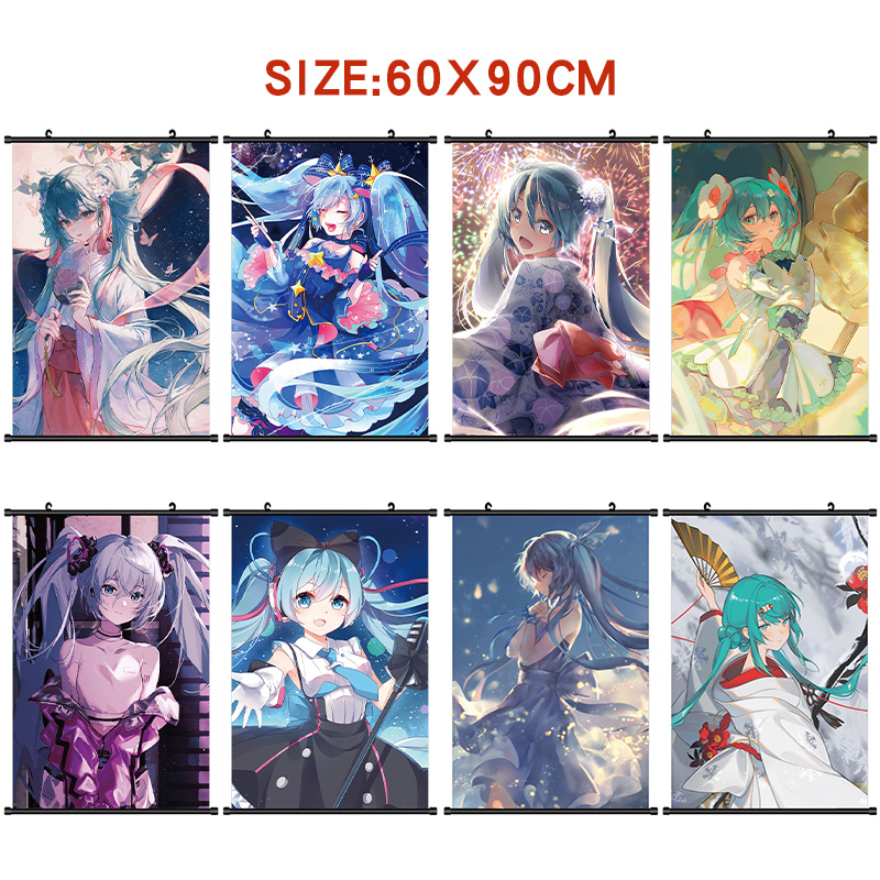 Hatsune Miku anime wallscroll 60*90cm