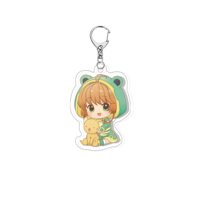 card captor sakura anime keychain