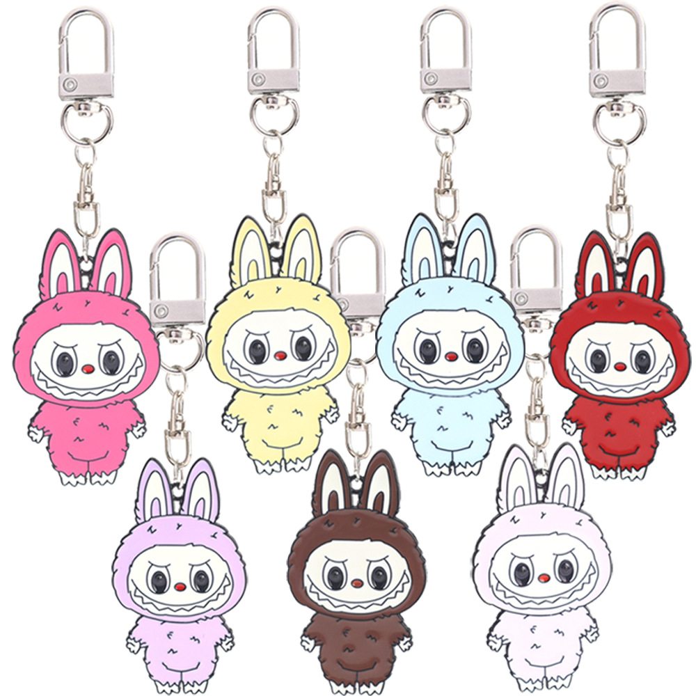 Labubu anime keychain