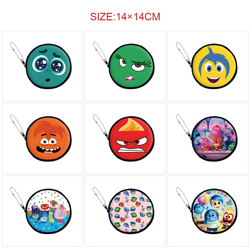Inside out anime wallet
