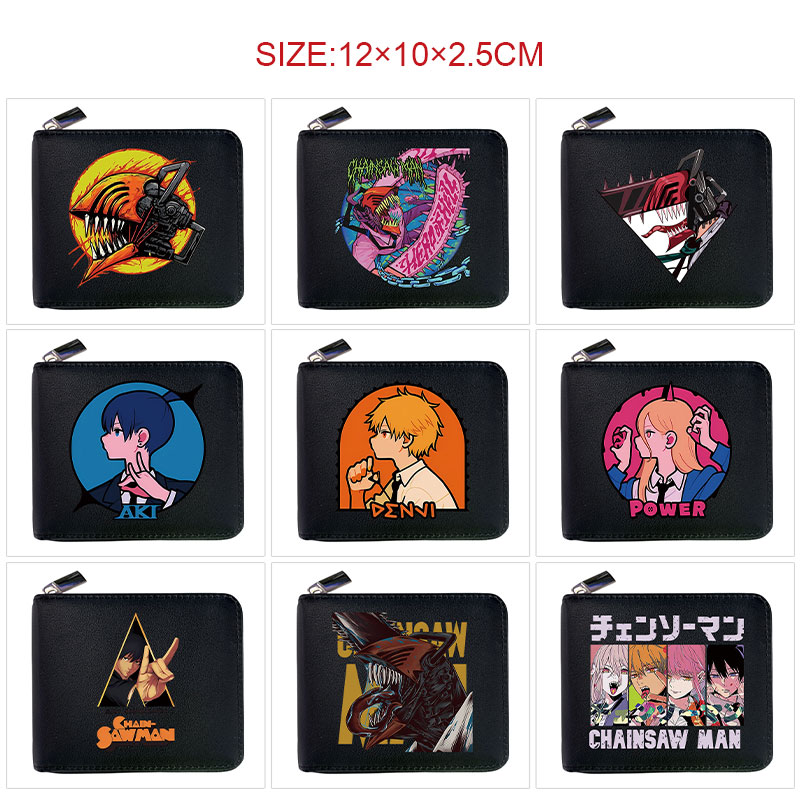 chainsaw man anime wallet