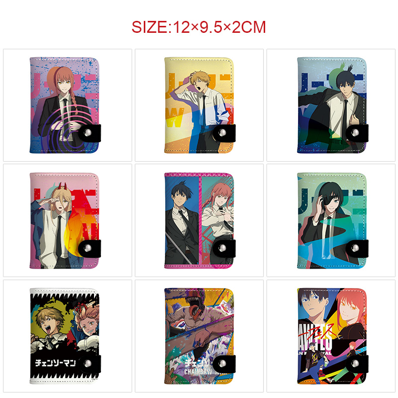chainsaw man anime wallet