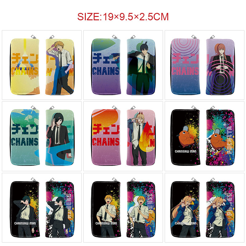 chainsaw man anime wallet