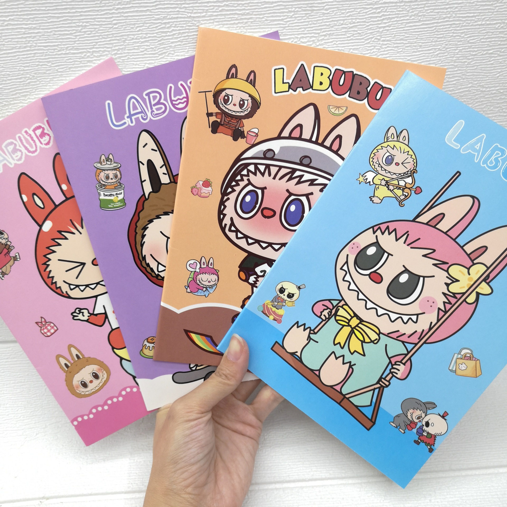 Labubu anime notebook 20 pcs a set