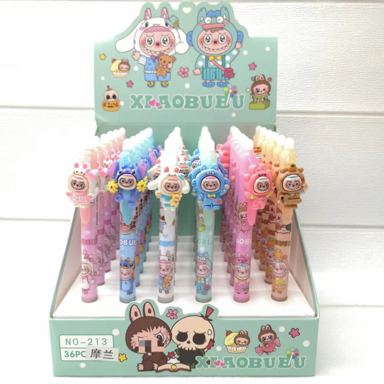 Labubu anime neutral pen 36 pcs a set
