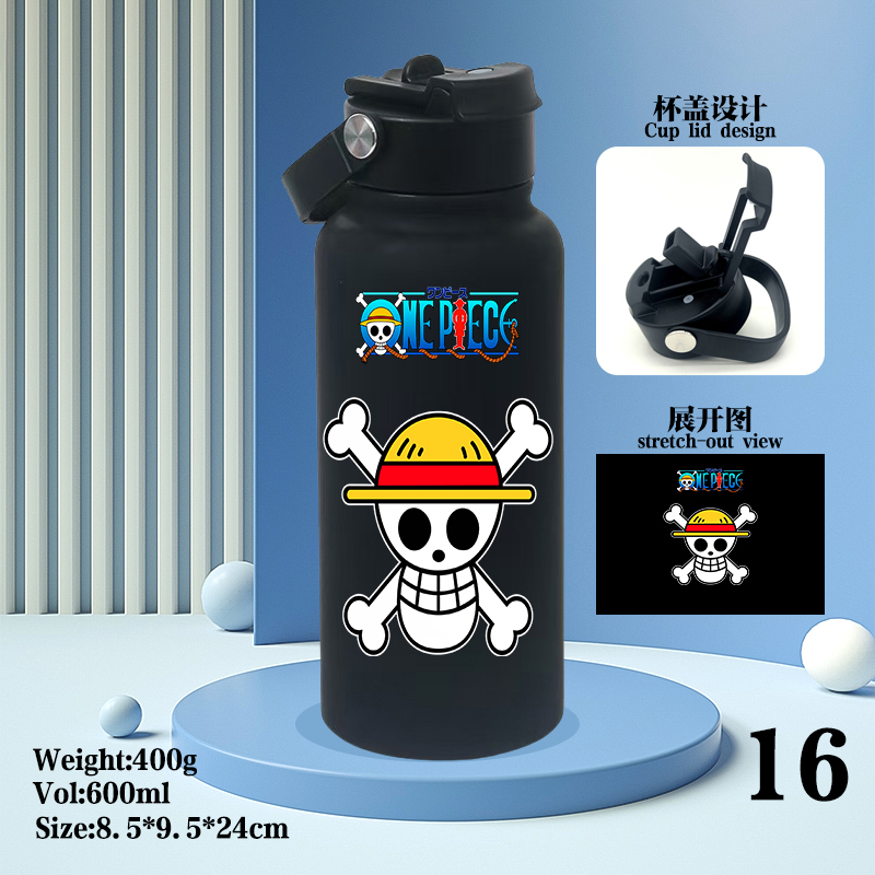 One Piece anime vacuum cup
