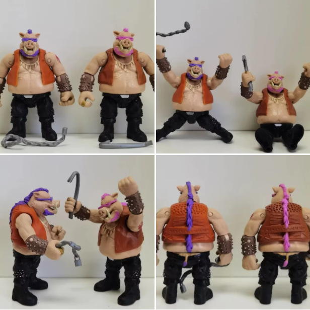 Teenage mutant ninja turtles anime figure 12cm
