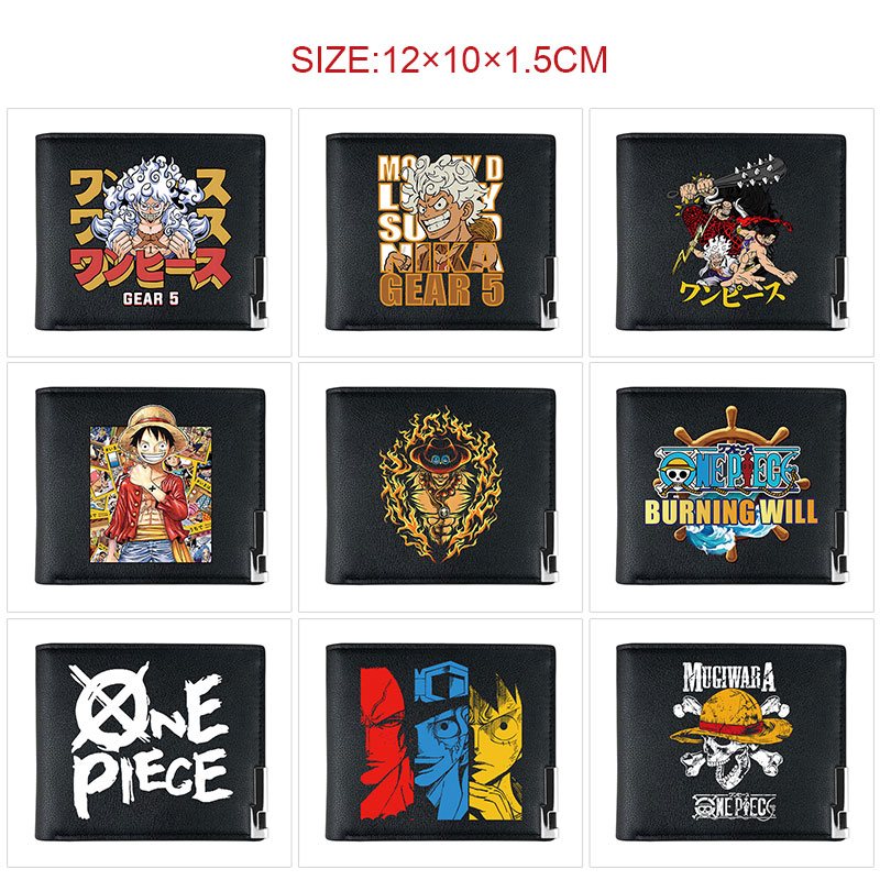 One piece anime wallet