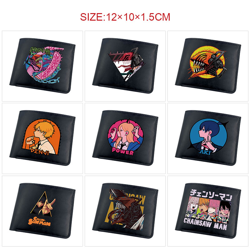 chainsaw man anime wallet
