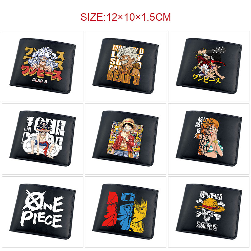 One piece anime wallet