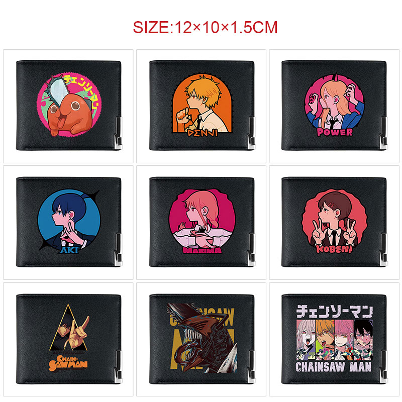 chainsaw man anime wallet