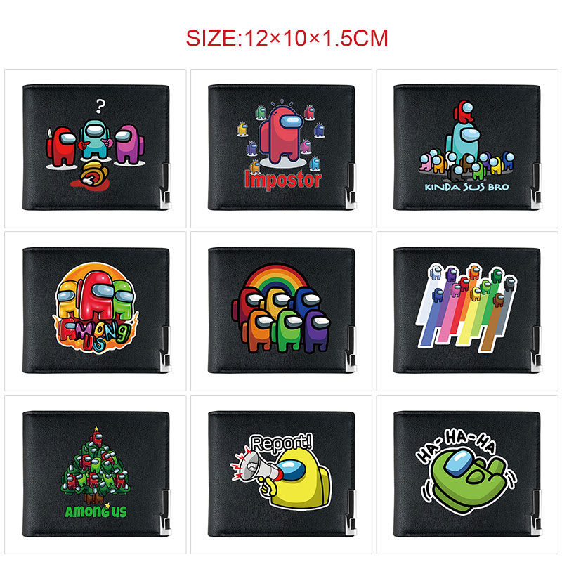 among us anime wallet
