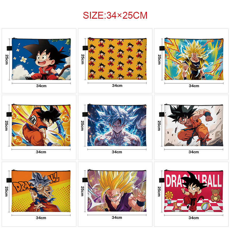 Dragon ball anime A4 file bag