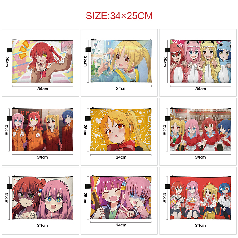 bocchi the rock anime A4 file bag