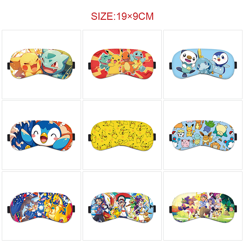 Pokemon anime eyeshade for 5pcs